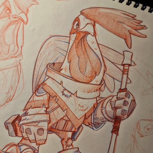 Cockstar:Space Cockerel No1

#sketchbooking #doodlesofinstagram
